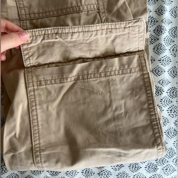 Abercrombie and Fitch Tan Cargo Trousers - Picture 5 of 8